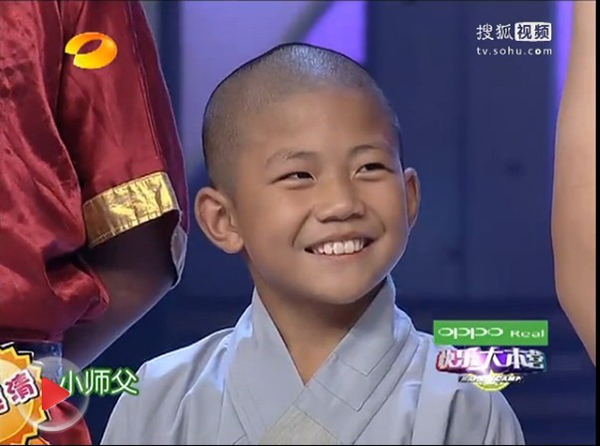 我校学员赵一龙与著名影星韩庚参加湖南卫视《快乐大本营》
